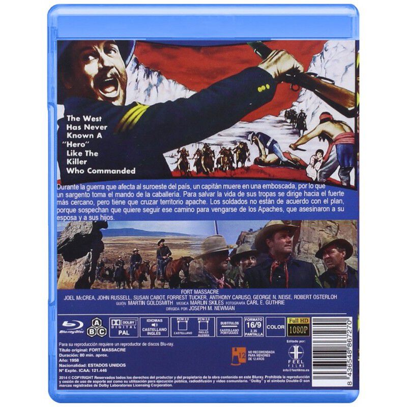 Fort Massacre (blu-ray) image number null