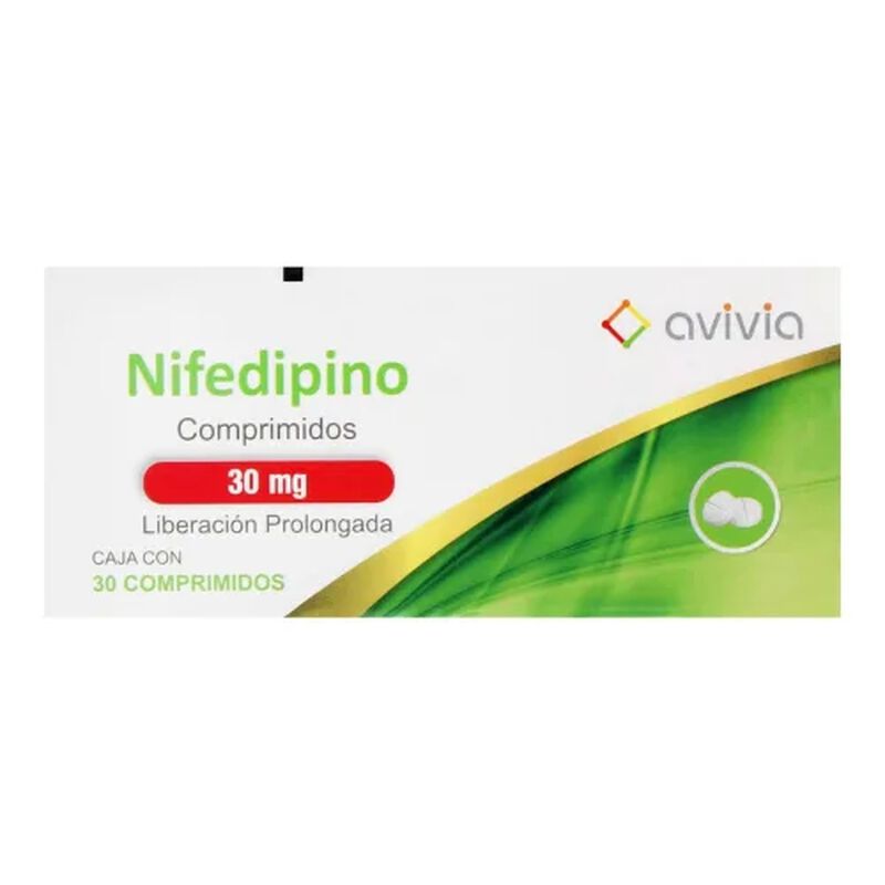 NIFEDIPINO 30 MG COMPRIMIDOS C30 image number null