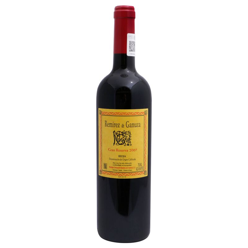 Vino Tinto Remirez de Ganuza Gran Reserva - 750... image number null