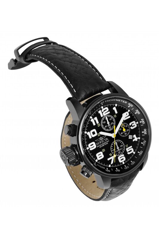 Reloj Invicta I-force Con Correa De Piel De Cua... image number null