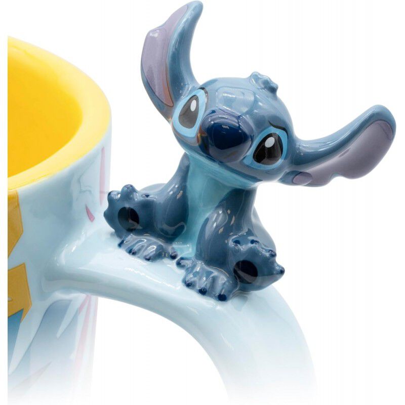 Taza 3D Stitch Hawaiano Lilo & Stitch Disney Ce... image number null