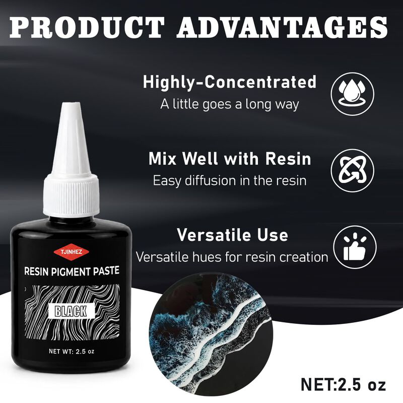 Pigmento De Resina Tjinhez 148 ml Negro Ultra C... image number null