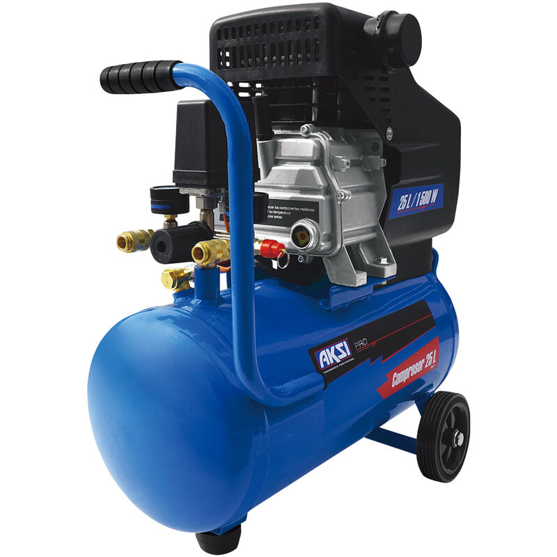 Compresor de Aire Aksi 25 lts 2 HP Profesional image number null