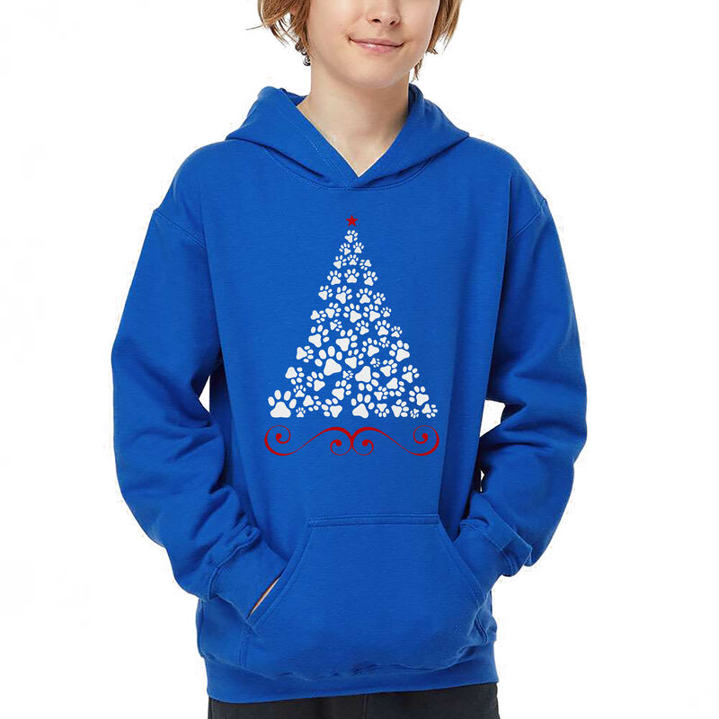 Sudadera Con Capucha Word Art Para Ni&ntilde;o - &Aacute;rbol... image number null