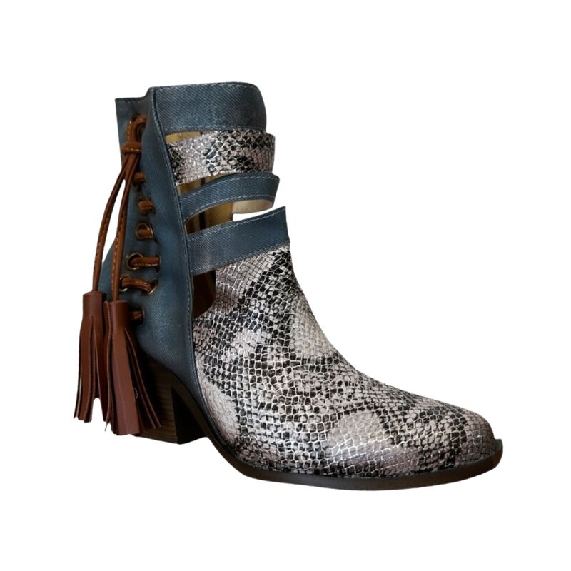 BOTINES DE MUJER CUTOUT MALABIS BOT-1023 COLOR ... image number null