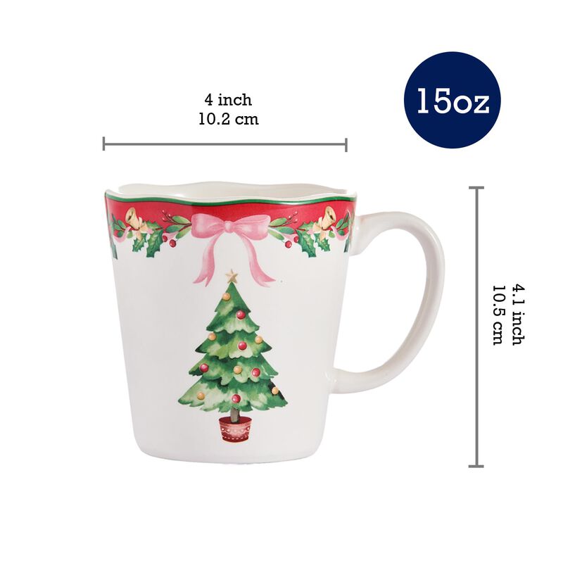 Juego De Tazas Bico 4 Piezas 425 ml Cer&aacute;mica Na... image number null