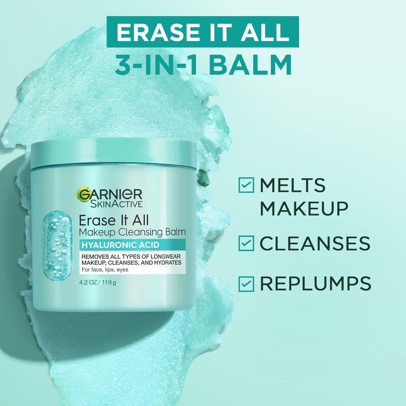 B&aacute;lsamo Limpiador De Maquillaje Garnier Erase I... image number null
