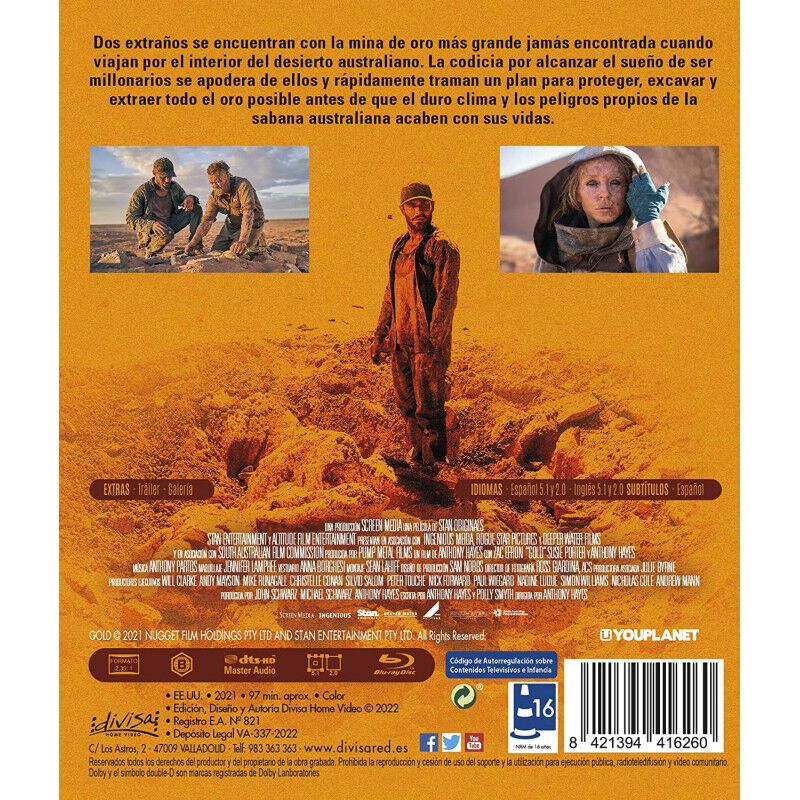 Gold (Blu-ray) [Blu-ray] image number null