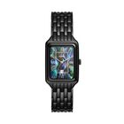 Reloj Fossil Raquel Es5340 Negro De Acero Inoxidable 26mm