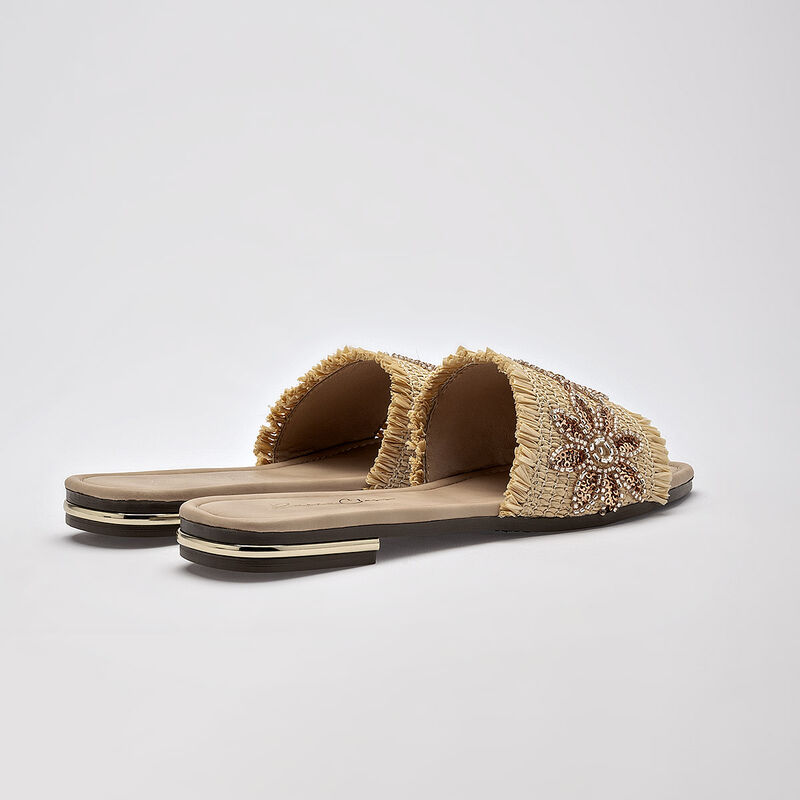 Been Class sandalia piso para mujer beige cod 1... image number null