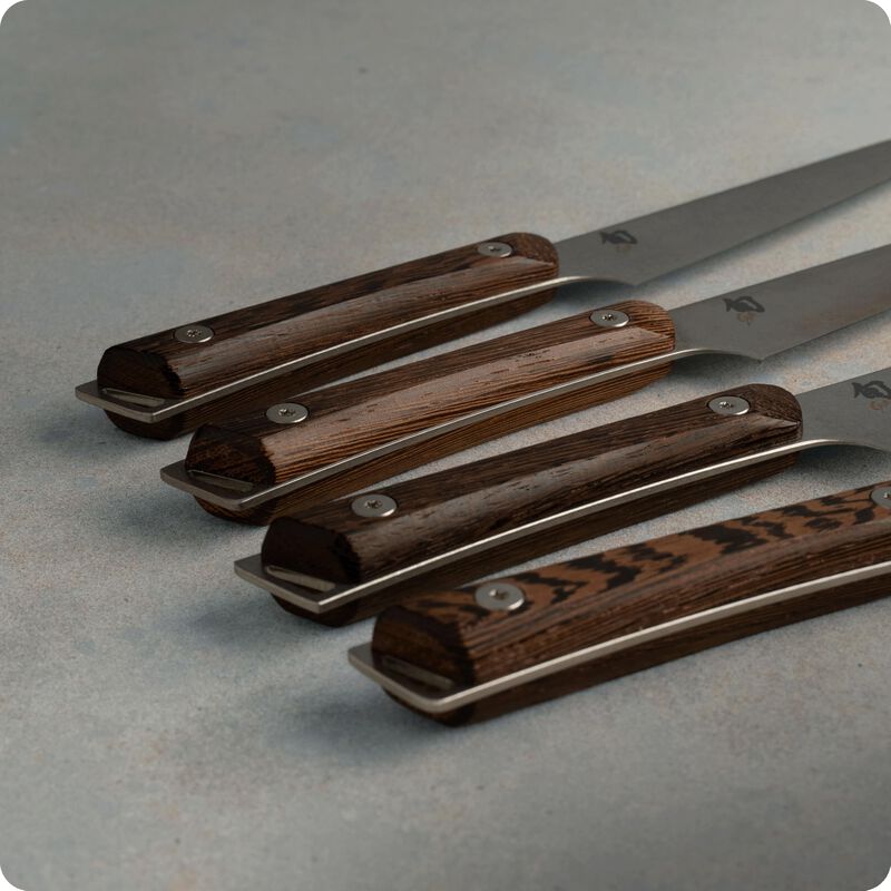 Juego De Cuchillos Para Bistec Shun Kanso De 4 ... image number null