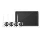 Sistema De Seguridad Cctv Con Nvr De 8 Canales, 4 C&aacute;maras Wi-fi* Y Monitoreo Por Internet