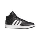 Tenis Adidas Hombre Hoops 3.0 Mid GW3020 Negro Blanco