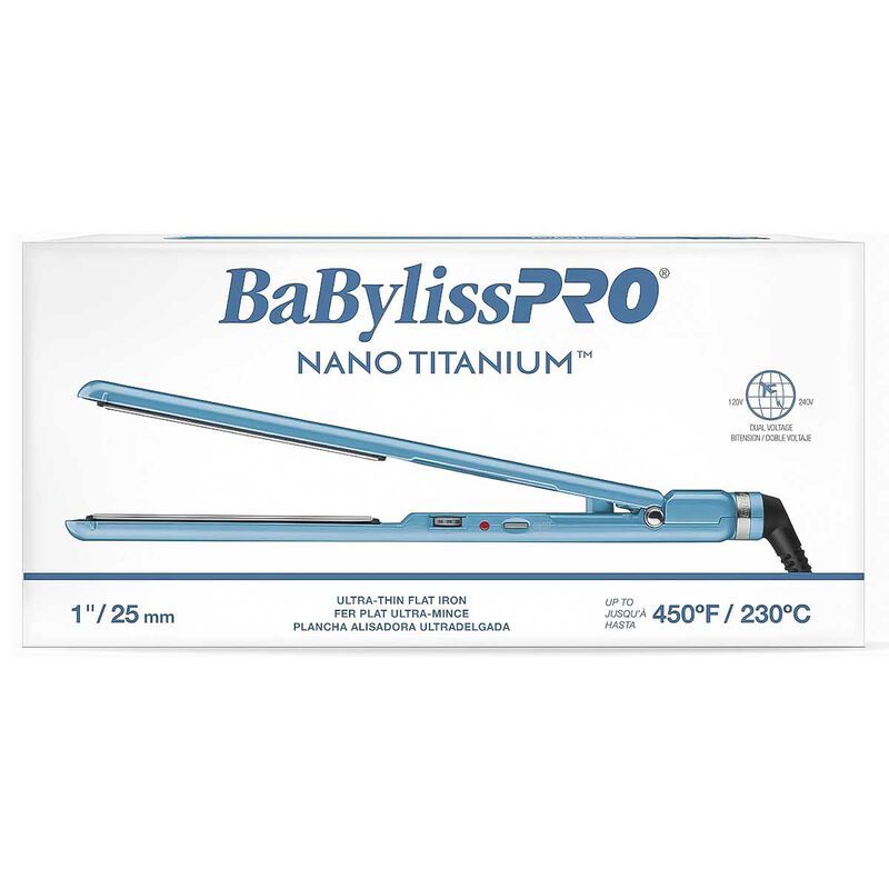 Plancha Para Cabello Babylisspro Nano Titanium ... image number null