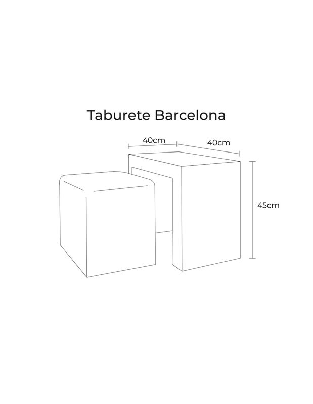 Sala Modular Esquinera Barcelona con Baúl gris image number null