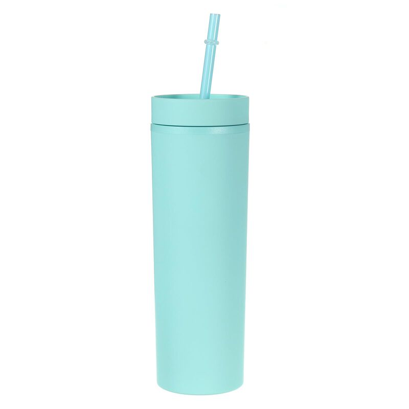 Vaso De Viaje Uxcell 450 ml Verde Mate Con Tapa... image number null