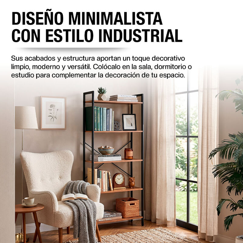 Librero Organizador Minimalista de Madera Casa ... image number null