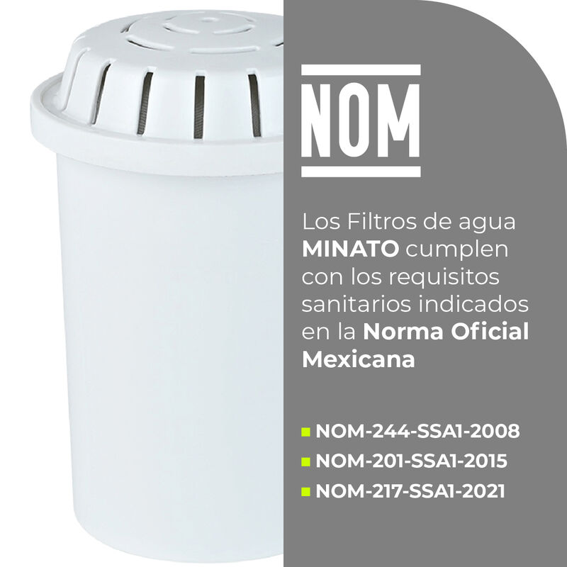 Minato Set De Filtros De Carbón Activado Multi ... image number null