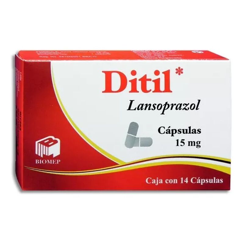 Ditil 15 Mg Con 14 C&aacute;psulas image number null