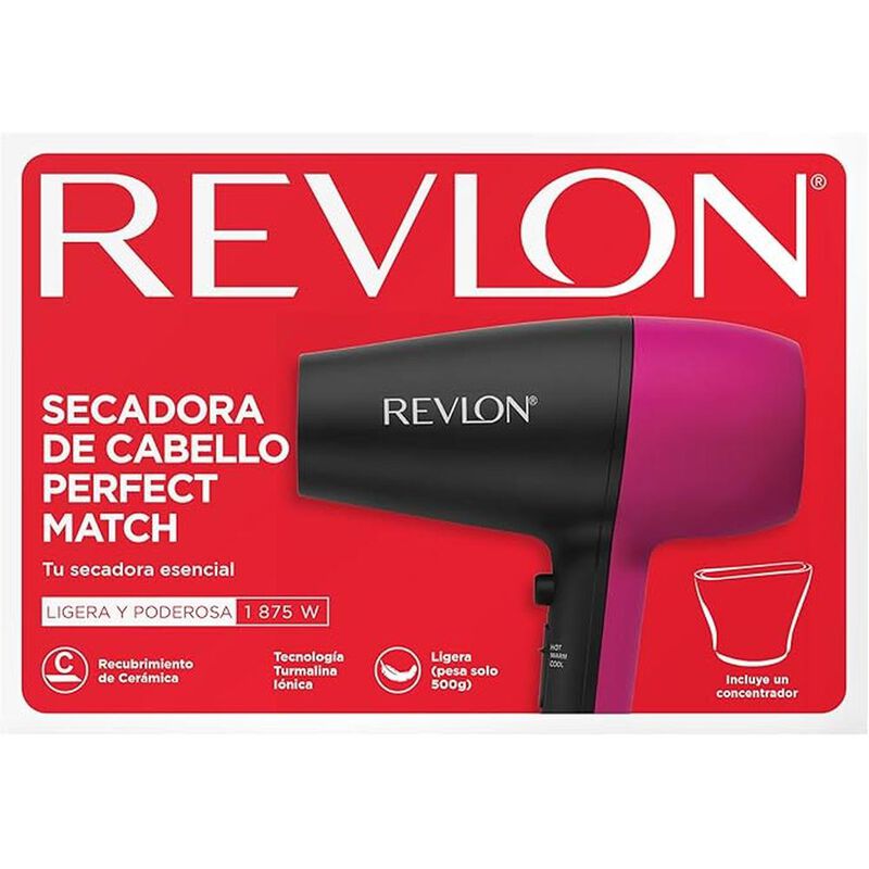SECADORA DE CABELLO REVLON RVDR5347LA1 ESSENTIA... image number null
