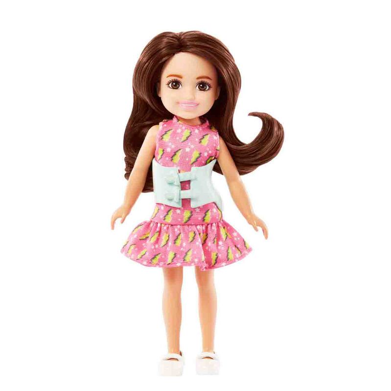 Mu&ntilde;eca Barbie Chelsea Con Cors&eacute; Para Escoliosis... image number null