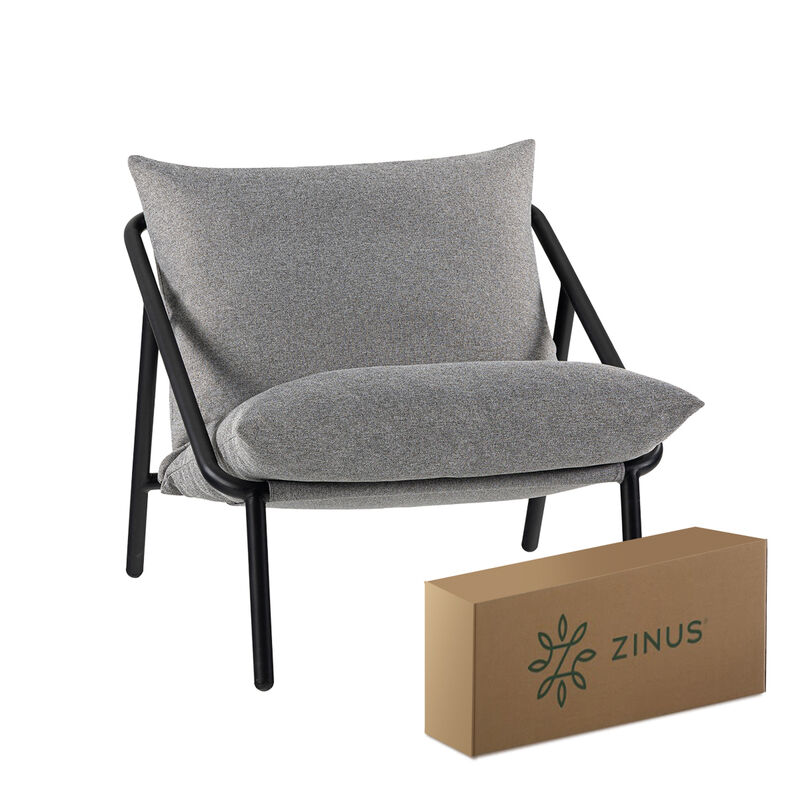 Zinus | Silla De Metal Zinus Ada Con Cojines De... image number null