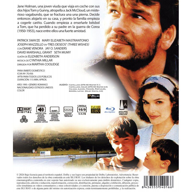 Tres Deseos [blu-ray] (1995) image number null
