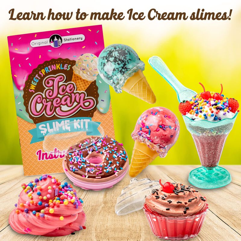 Helado Slime Kit Original Stationery Sweet Spri... image number null
