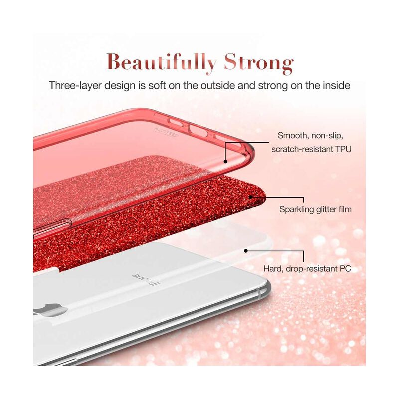 Funda Esr Glitter Para Iphone 11 Pro Brillos Ro... image number null