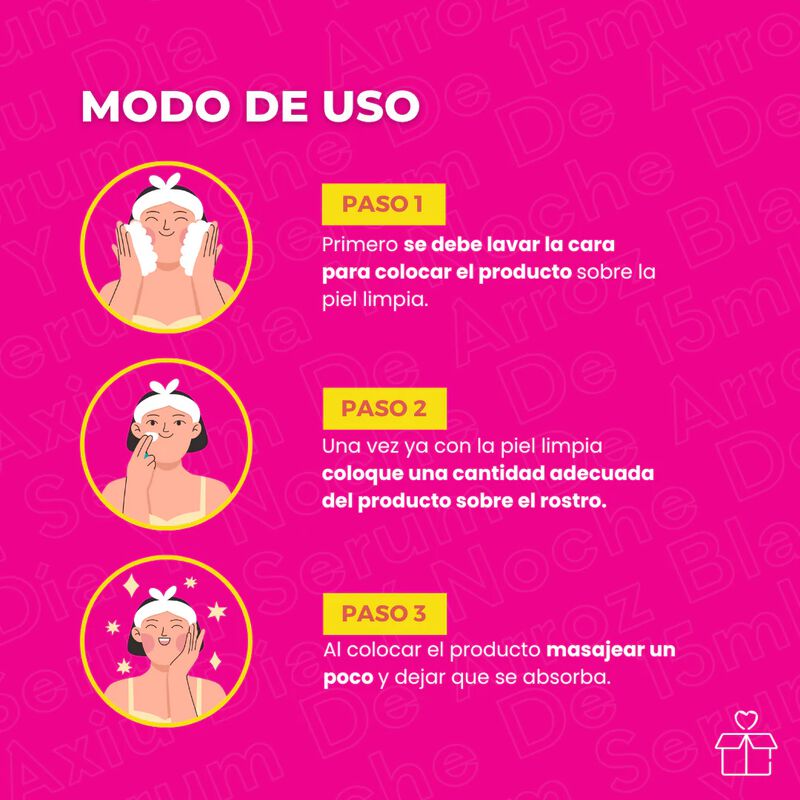 Serum de Arroz Blanco Rorec 15ml image number null