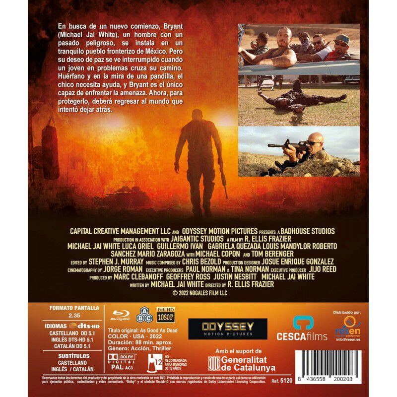 As Good As Dead. Ahora M&aacute;s Peligroso [blu-ray] ... image number null