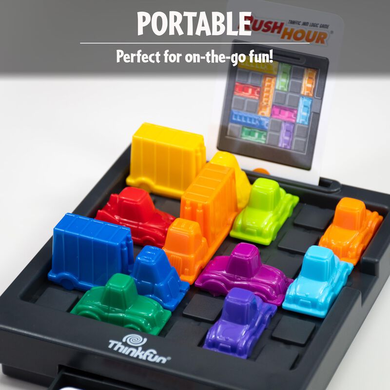 Juego De L&oacute;gica Thinkfun Rush Hour Traffic Jam ... image number null