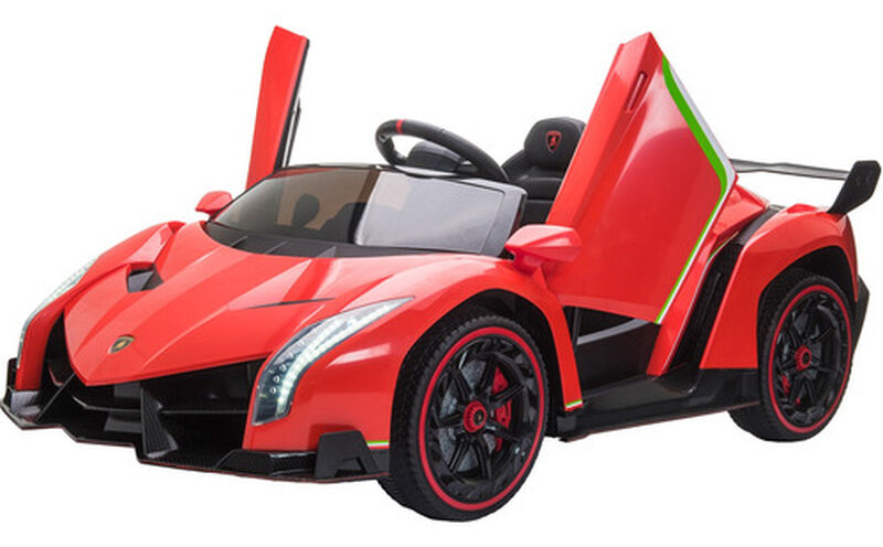 Carro Eléctrico Montable Lamborghini Rojo Usb M... image number null