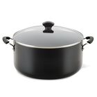 Olla Farberware Antiadherente 10,5L Negra con Tapa