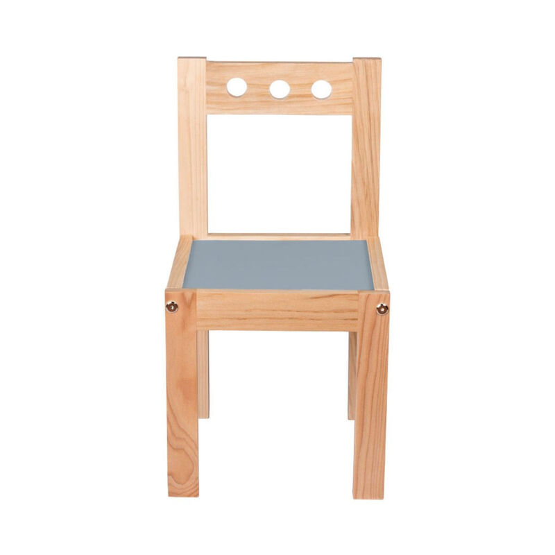 Silla Nórdica de Madera para Niños Pequeños y N... image number null
