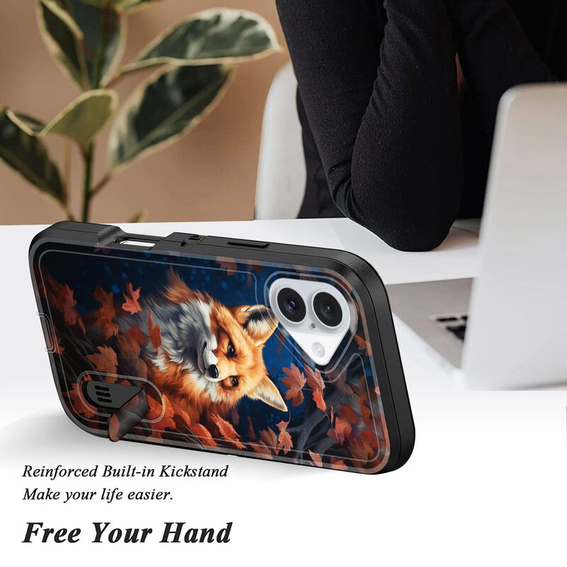 Funda BFUKVOU para iPhone 16 de 6.1" con Soport... image number null