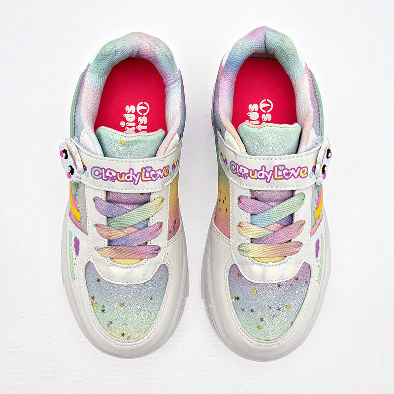 On Kids tenis con luces para ni&ntilde;a multicolor co... image number null