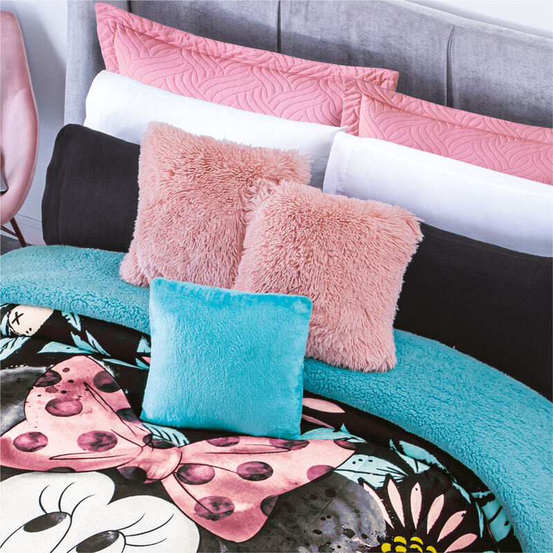 COBERTOR PACHI MINNIE POETIC V2 TURQUESA MAT/IN... image number null