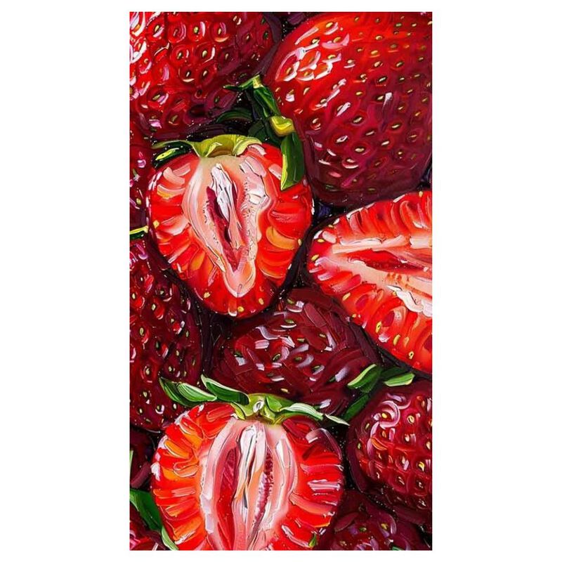 Cuadro Decorativo Impreso 90x122cm Fresas image number null