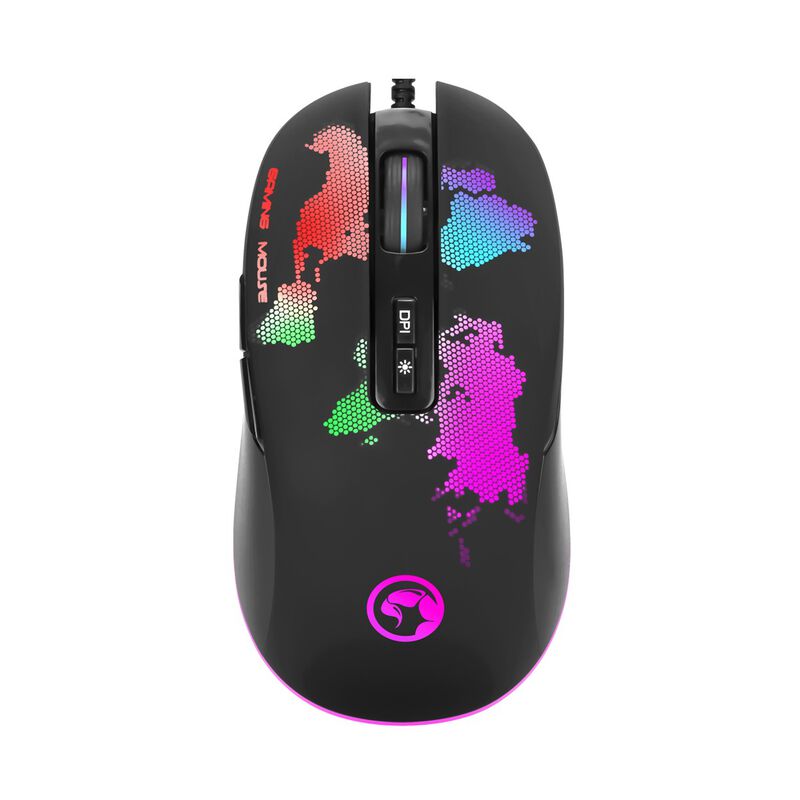 Mouse Gamer Marvo M422 Retroiluminado 7 Botones... image number null