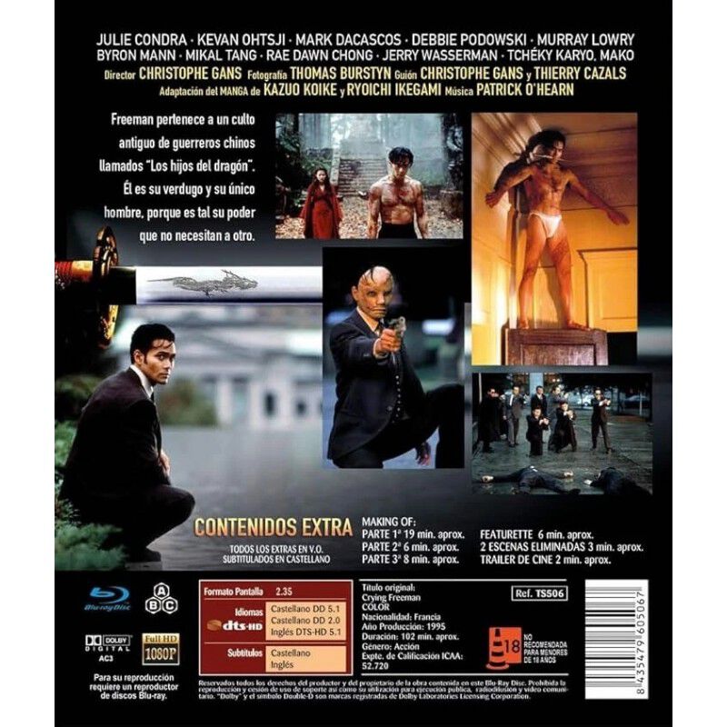 Crying Freeman: Los Para&iacute;sos Perdidos [blu-ray]... image number null