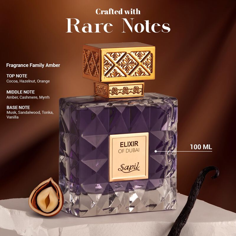 Perfume Sapil Elixir Of Dubai Eau De Parfum, 10... image number null