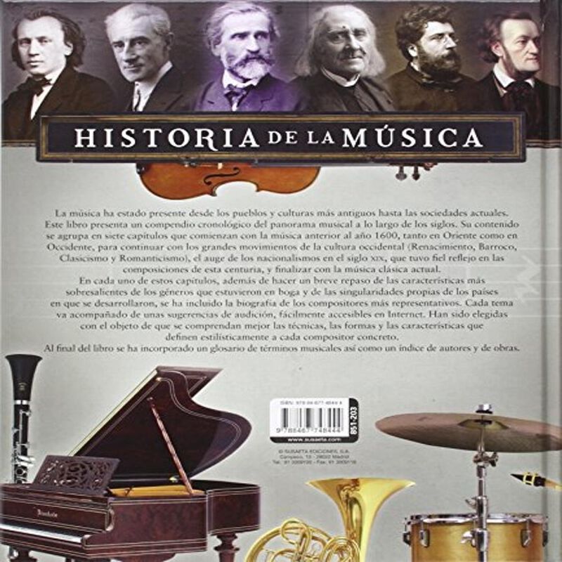 Atlas Ilustrado Historia De La M&uacute;sica, De Susae... image number null