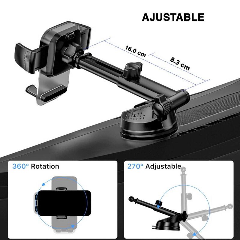 Soporte MYBAT quickgrip para Auto ajustable uni... image number null