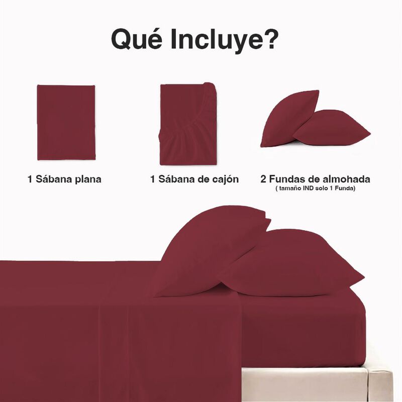 Juego S&aacute;banas King Size Liso Polo One Navy 4pzs... image number null