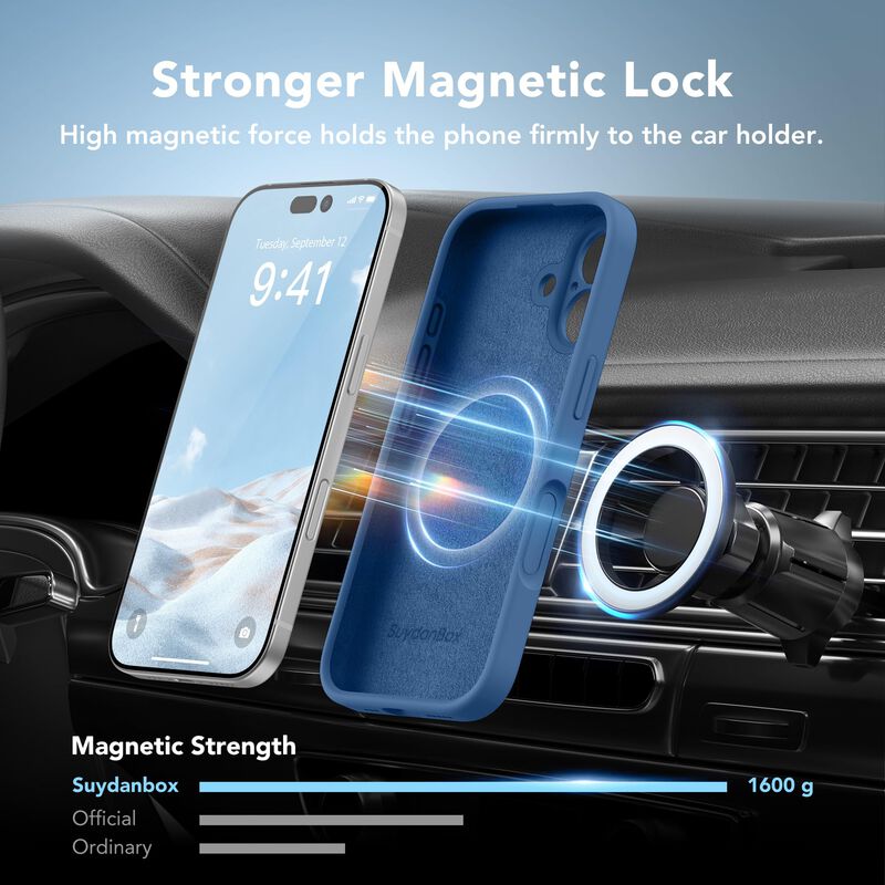 Funda Magn&eacute;tica Suydanbox para iPhone 17, Silic... image number null