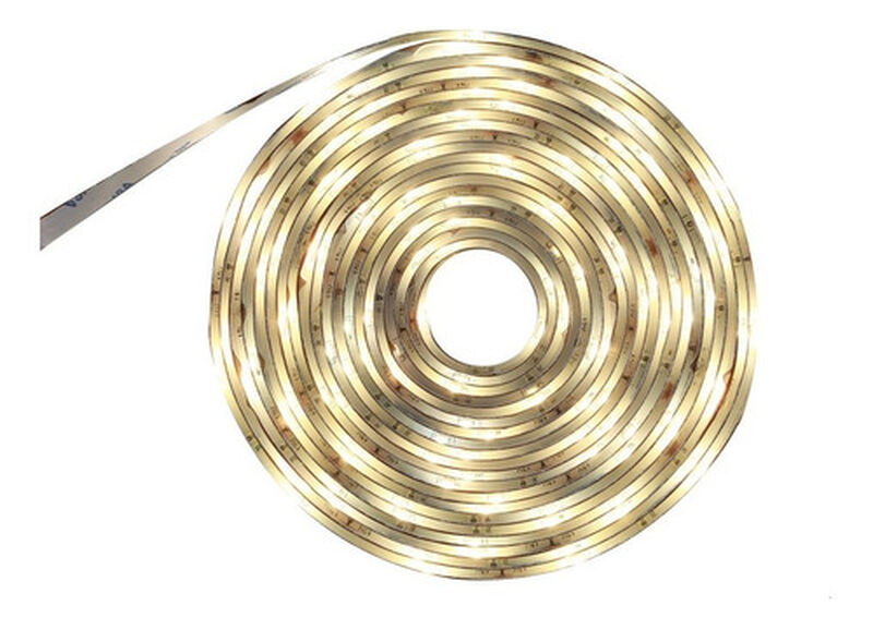 Tira Led 5mts 12 W Luz C&aacute;lida, Interiores, Tecn... image number null