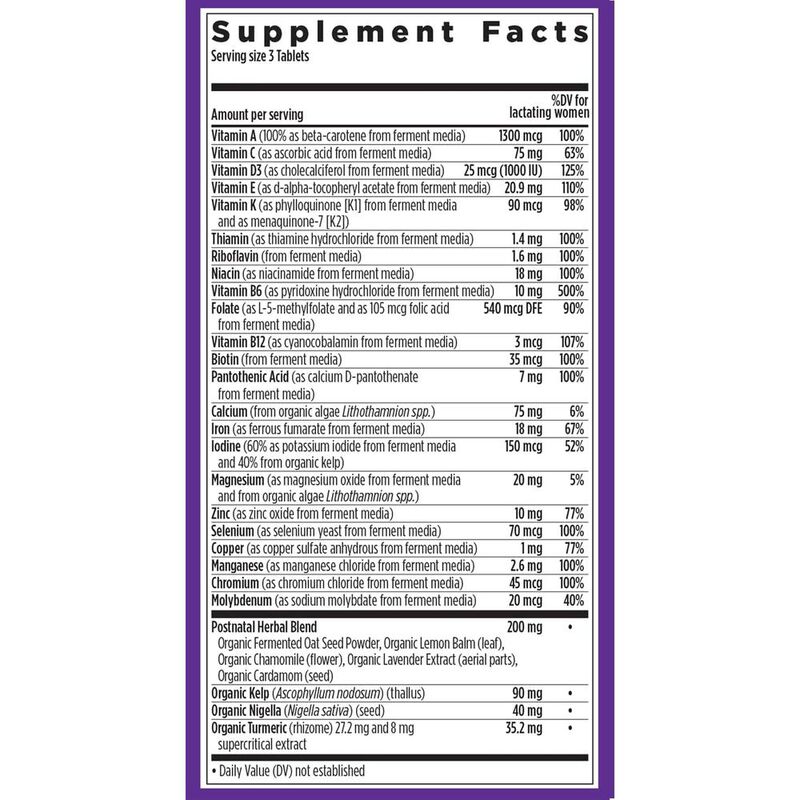 New Chapter, Perfect Postnatal Multivitam&iacute;nico ... image number null
