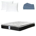 Colch&oacute;n Matrimonial Premier + 1 juego de S&aacute;banas Basic + 2 Almohadas de Osos