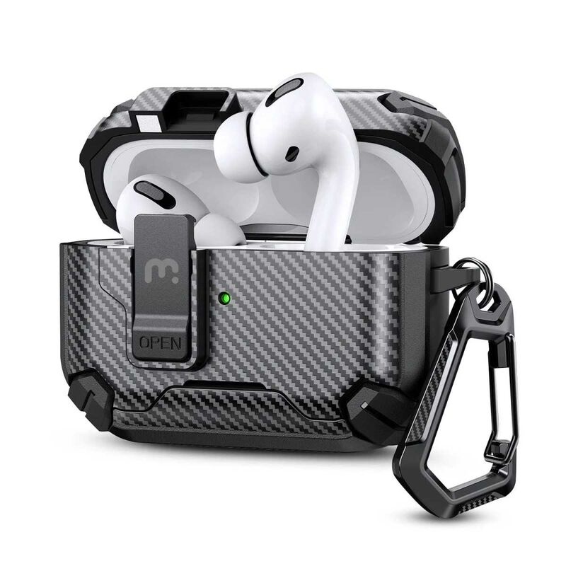 Funda Mybat Para Airpods Pro 3 Magnetica Negra image number null